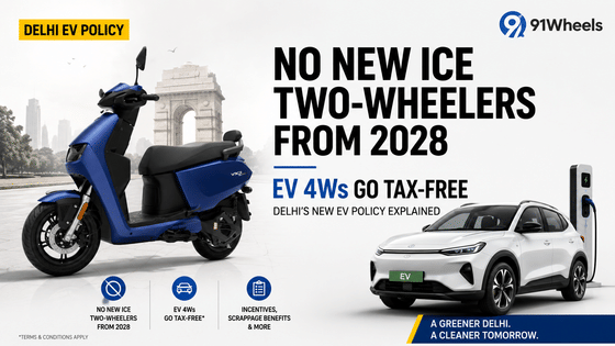 No New ICE Two-Wheelers From 2028, EV 4Ws Go Tax-Free; Delhi's New EV Policy Explained